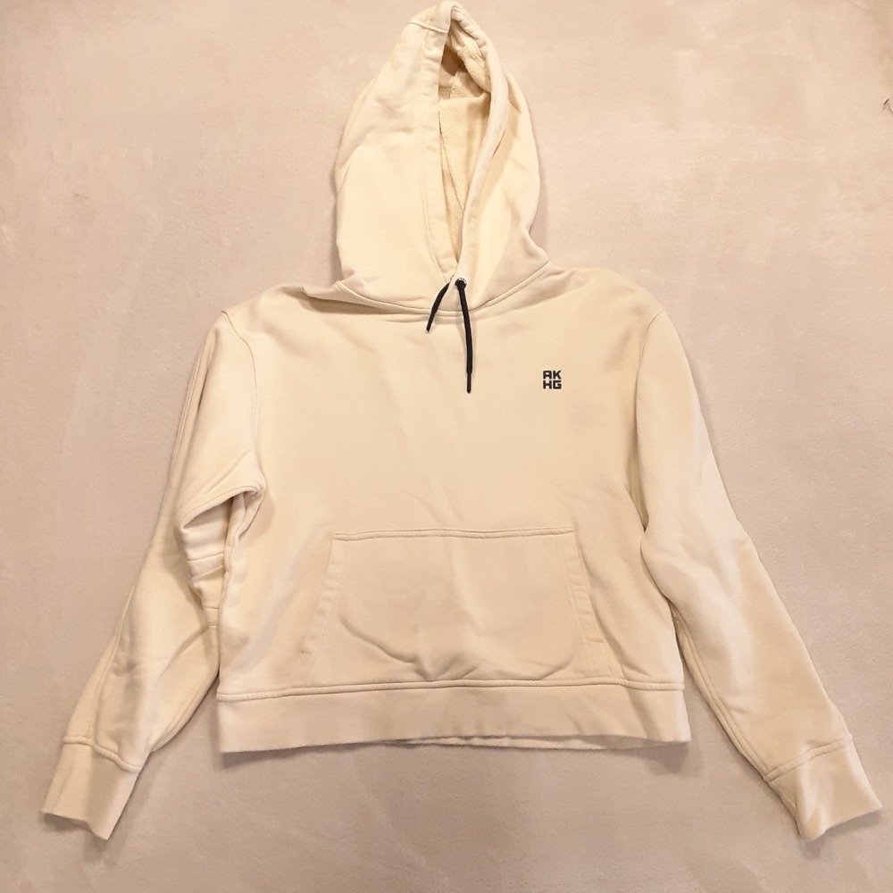 Alaskan Hardgear Womans Crosshaul Hoodie L Beige Tough Cotton Terry